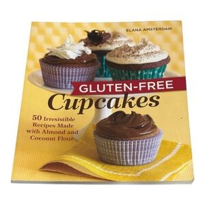 Gluten-Free Cupcakes Recipe Book Elana Amsterdam Cookbook Paperback
